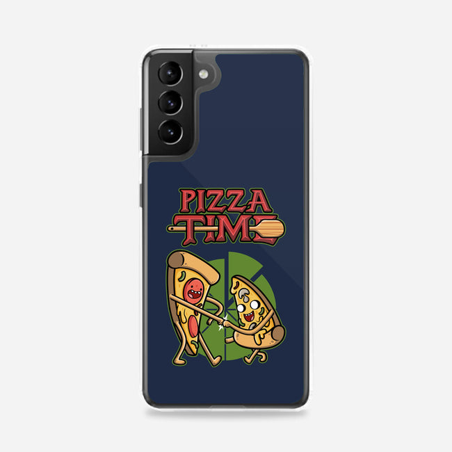 It's Pizza Time-samsung snap phone case-Olipop