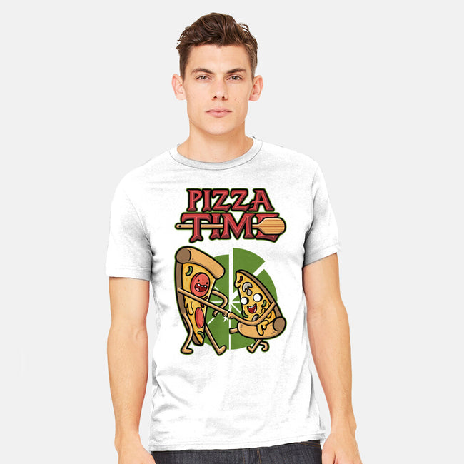 It's Pizza Time-mens heavyweight tee-Olipop