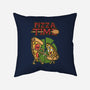 It's Pizza Time-none removable cover w insert throw pillow-Olipop