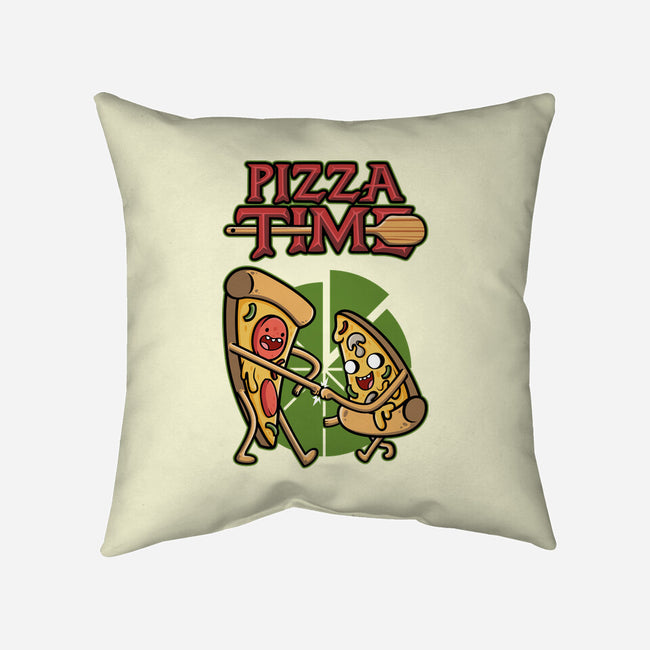 It's Pizza Time-none removable cover throw pillow-Olipop