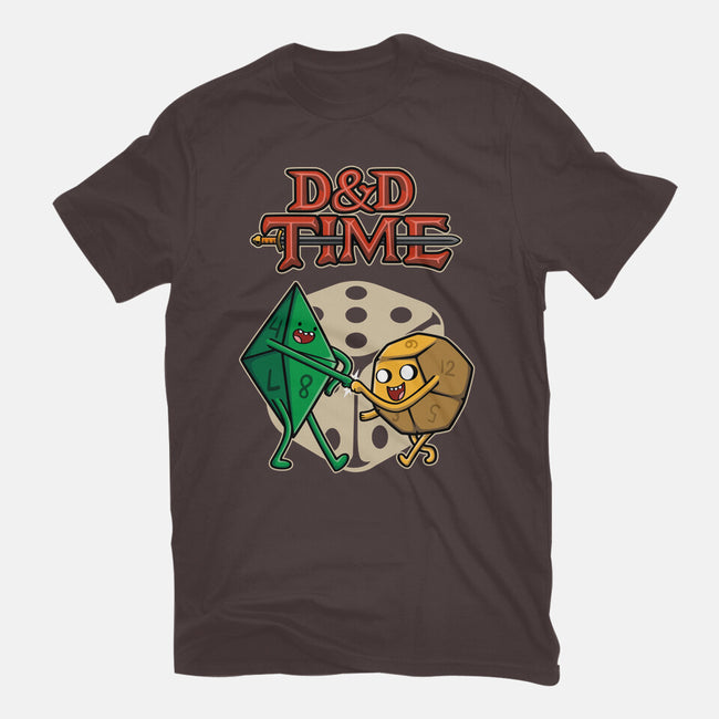 DnD Time-womens basic tee-Olipop