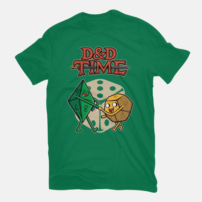 DnD Time-womens basic tee-Olipop