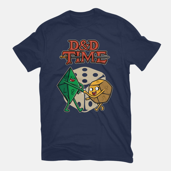 DnD Time-womens basic tee-Olipop