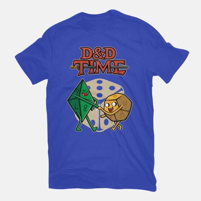 DnD Time-womens basic tee-Olipop
