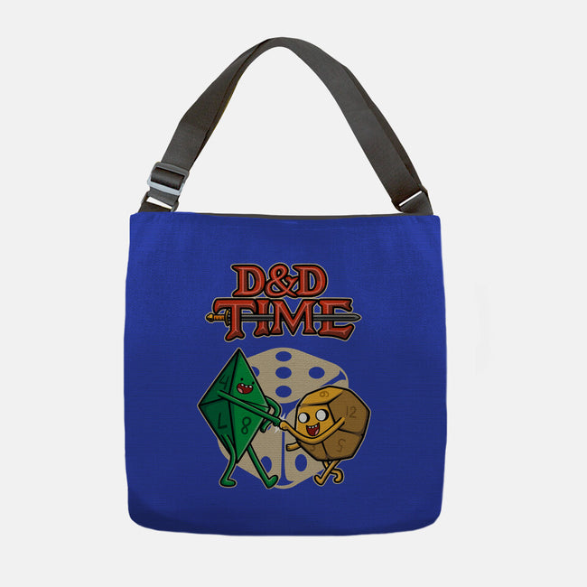 DnD Time-none adjustable tote bag-Olipop