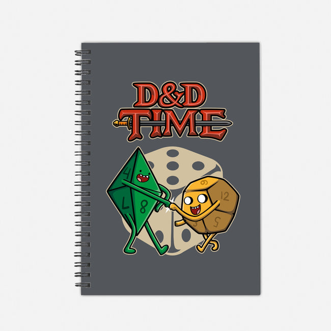 DnD Time-none dot grid notebook-Olipop