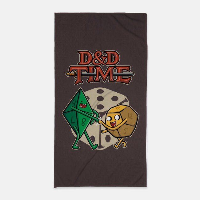 DnD Time-none beach towel-Olipop