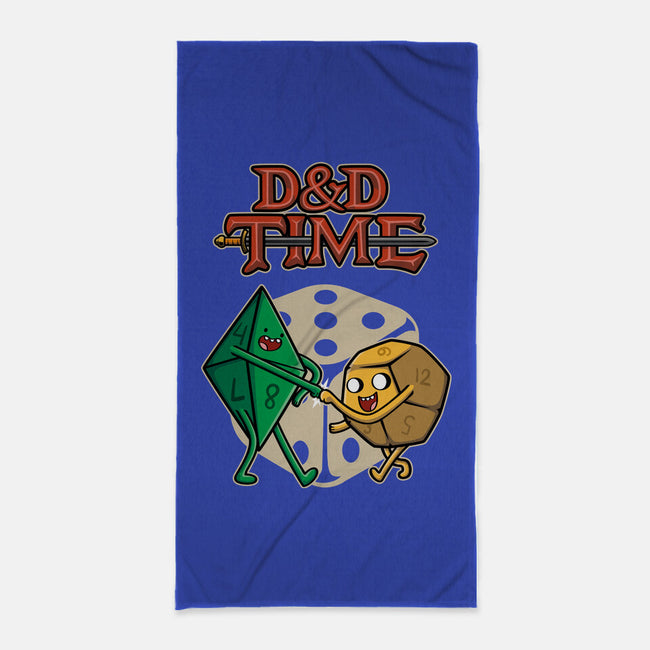 DnD Time-none beach towel-Olipop