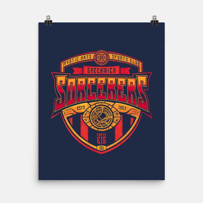 Greenwich Sorcerers-none matte poster-teesgeex