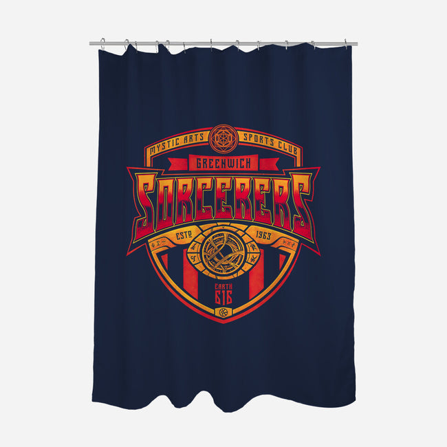 Greenwich Sorcerers-none polyester shower curtain-teesgeex