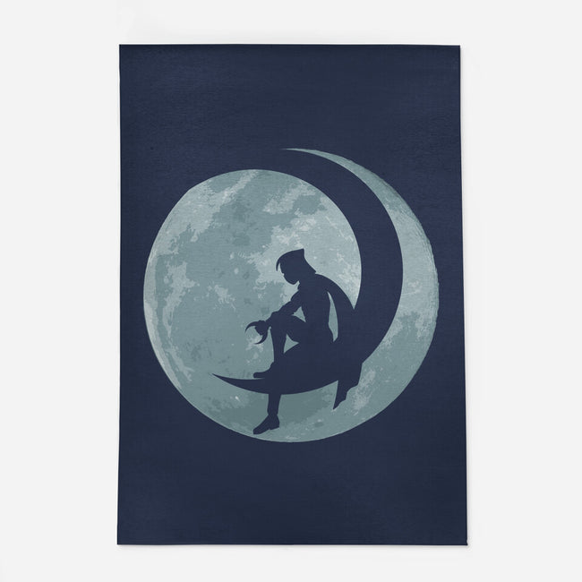 Knight's Moon-none indoor rug-Nickbeta Designs