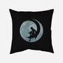 Knight's Moon-none removable cover throw pillow-Nickbeta Designs