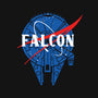 Falcon Nasa-unisex baseball tee-Melonseta