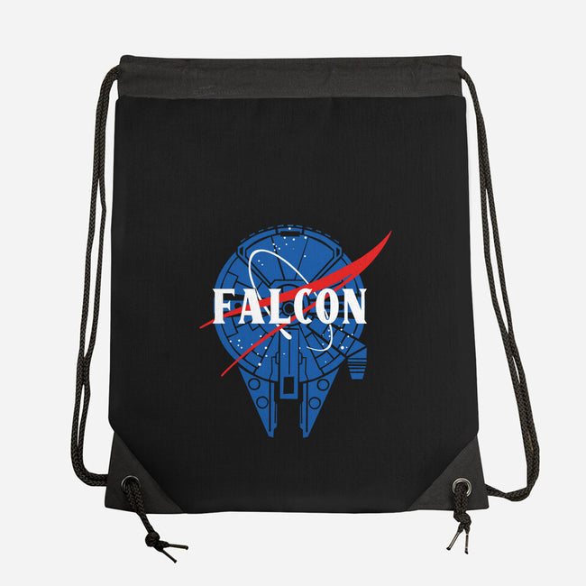 Falcon Nasa-none drawstring bag-Melonseta