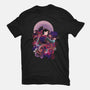 Samurai Girl-womens fitted tee-fanfabio