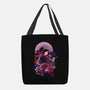 Samurai Girl-none basic tote bag-fanfabio