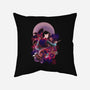 Samurai Girl-none removable cover throw pillow-fanfabio