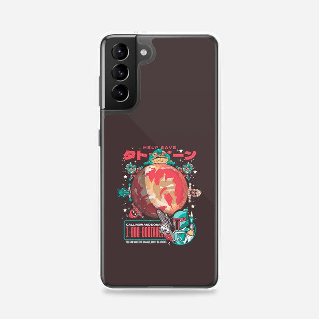 Save The Sand Planet-samsung snap phone case-Sketchdemao