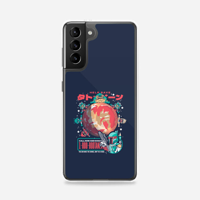 Save The Sand Planet-samsung snap phone case-Sketchdemao