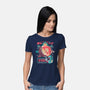 Save The Sand Planet-womens basic tee-Sketchdemao
