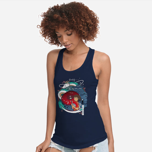 My Spirit Dream-womens racerback tank-silentOp