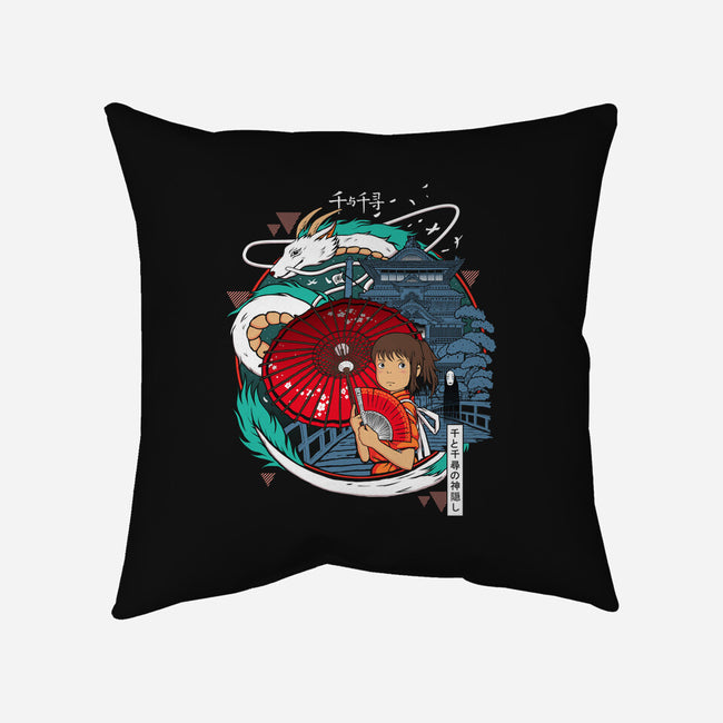 My Spirit Dream-none removable cover w insert throw pillow-silentOp