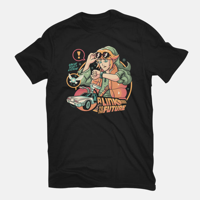 Link To The Future-womens fitted tee-eduely