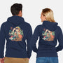 Link To The Future-unisex zip-up sweatshirt-eduely