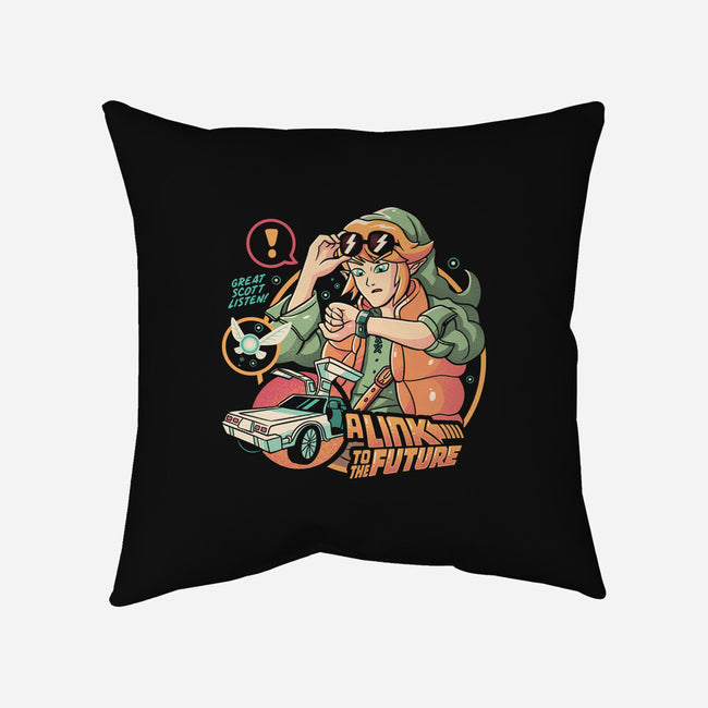 Link To The Future-none removable cover throw pillow-eduely