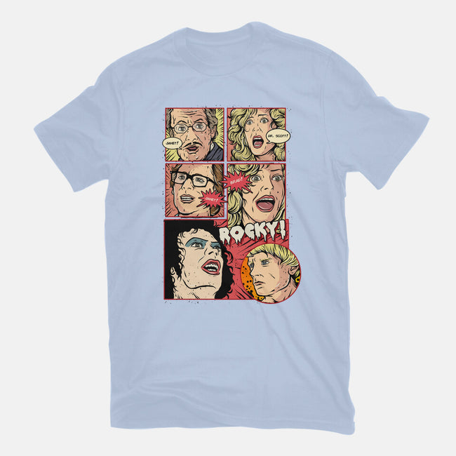 Horror Show-mens heavyweight tee-Green Devil