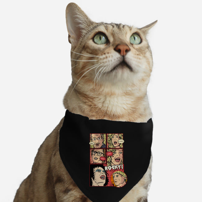 Horror Show-cat adjustable pet collar-Green Devil