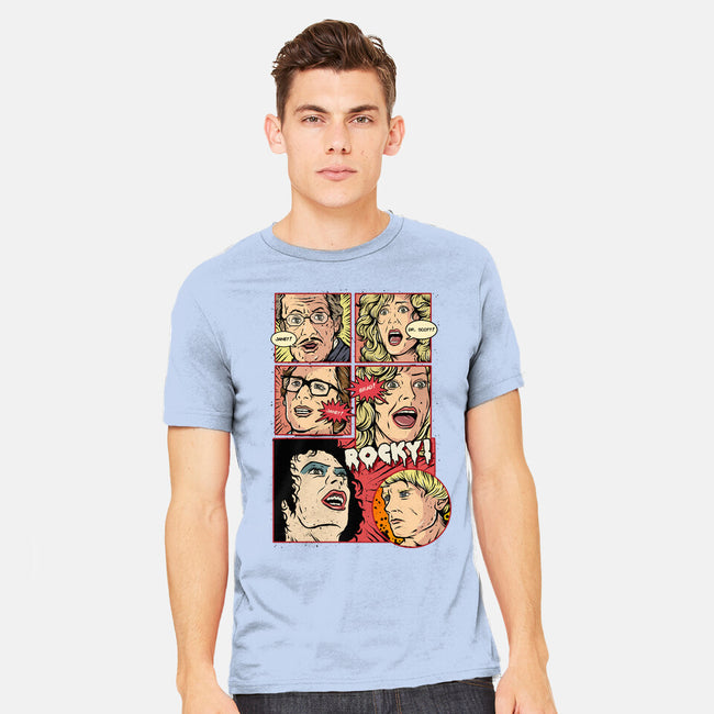 Horror Show-mens heavyweight tee-Green Devil
