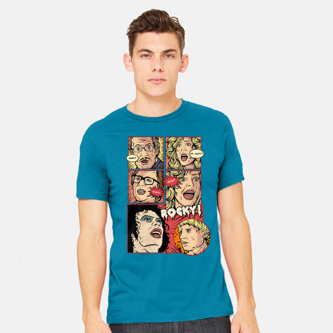 Horror Show-mens heavyweight tee-Green Devil
