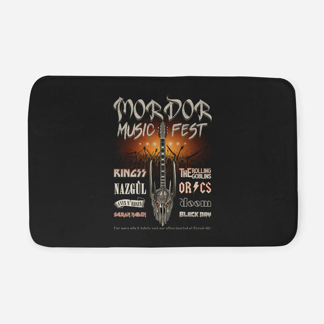 Land Of Shadows Music Fest-none memory foam bath mat-NMdesign