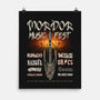 Land Of Shadows Music Fest-none matte poster-NMdesign