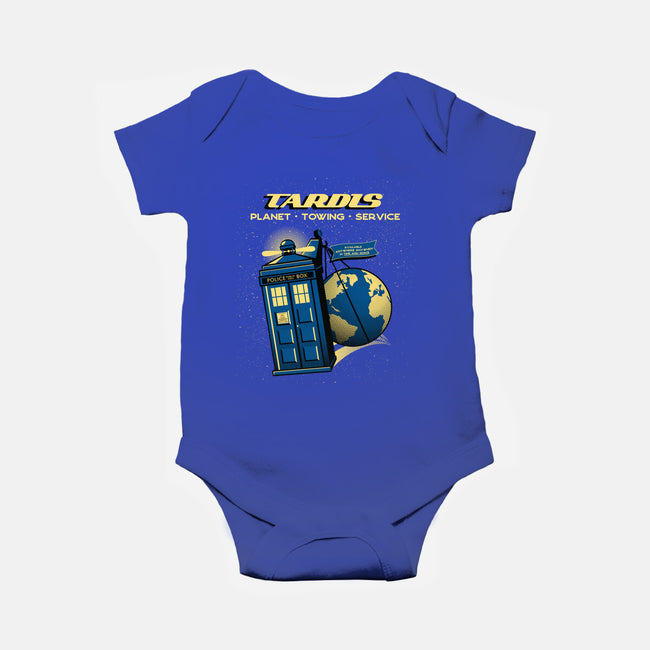 Planet Towing Service-baby basic onesie-tobefonseca