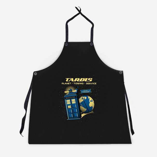 Planet Towing Service-unisex kitchen apron-tobefonseca