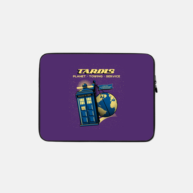 Planet Towing Service-none zippered laptop sleeve-tobefonseca