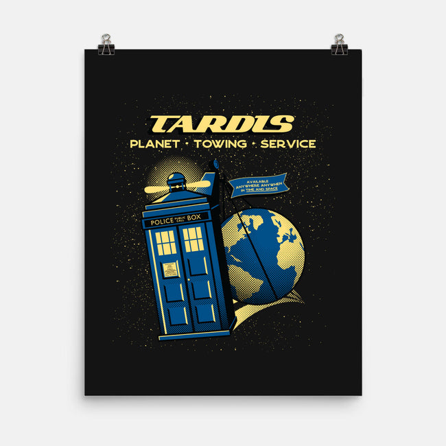 Planet Towing Service-none matte poster-tobefonseca
