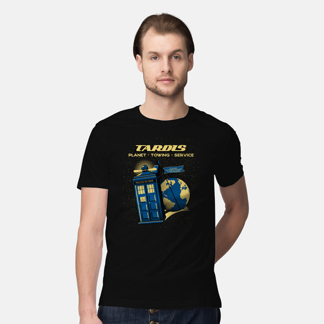 Planet Towing Service-mens premium tee-tobefonseca