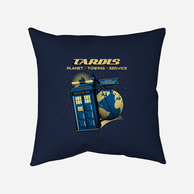 Planet Towing Service-none removable cover throw pillow-tobefonseca