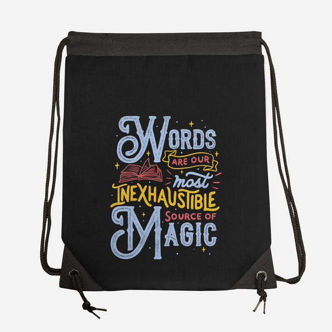 Inexhaustible Source Of Magic-none drawstring bag-tobefonseca