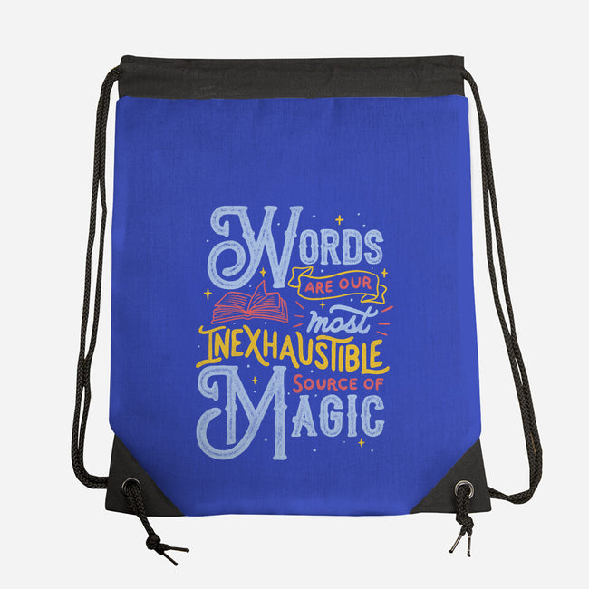 Inexhaustible Source Of Magic-none drawstring bag-tobefonseca