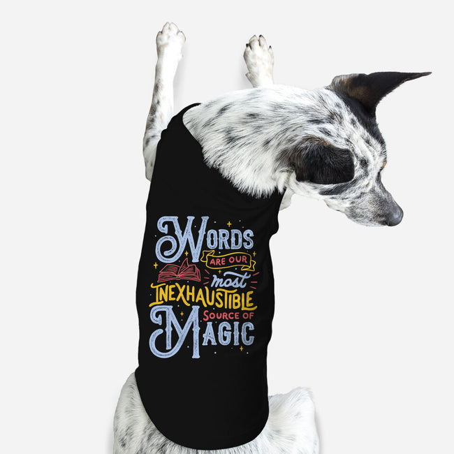 Inexhaustible Source Of Magic-dog basic pet tank-tobefonseca