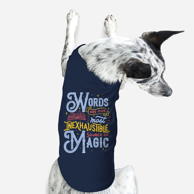 Inexhaustible Source Of Magic-dog basic pet tank-tobefonseca