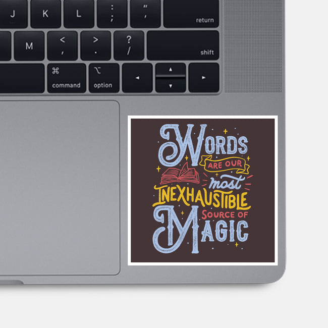 Inexhaustible Source Of Magic-none glossy sticker-tobefonseca