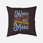 Inexhaustible Source Of Magic-none removable cover w insert throw pillow-tobefonseca