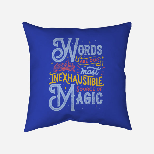 Inexhaustible Source Of Magic-none removable cover w insert throw pillow-tobefonseca