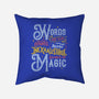 Inexhaustible Source Of Magic-none removable cover w insert throw pillow-tobefonseca
