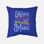 Inexhaustible Source Of Magic-none removable cover throw pillow-tobefonseca